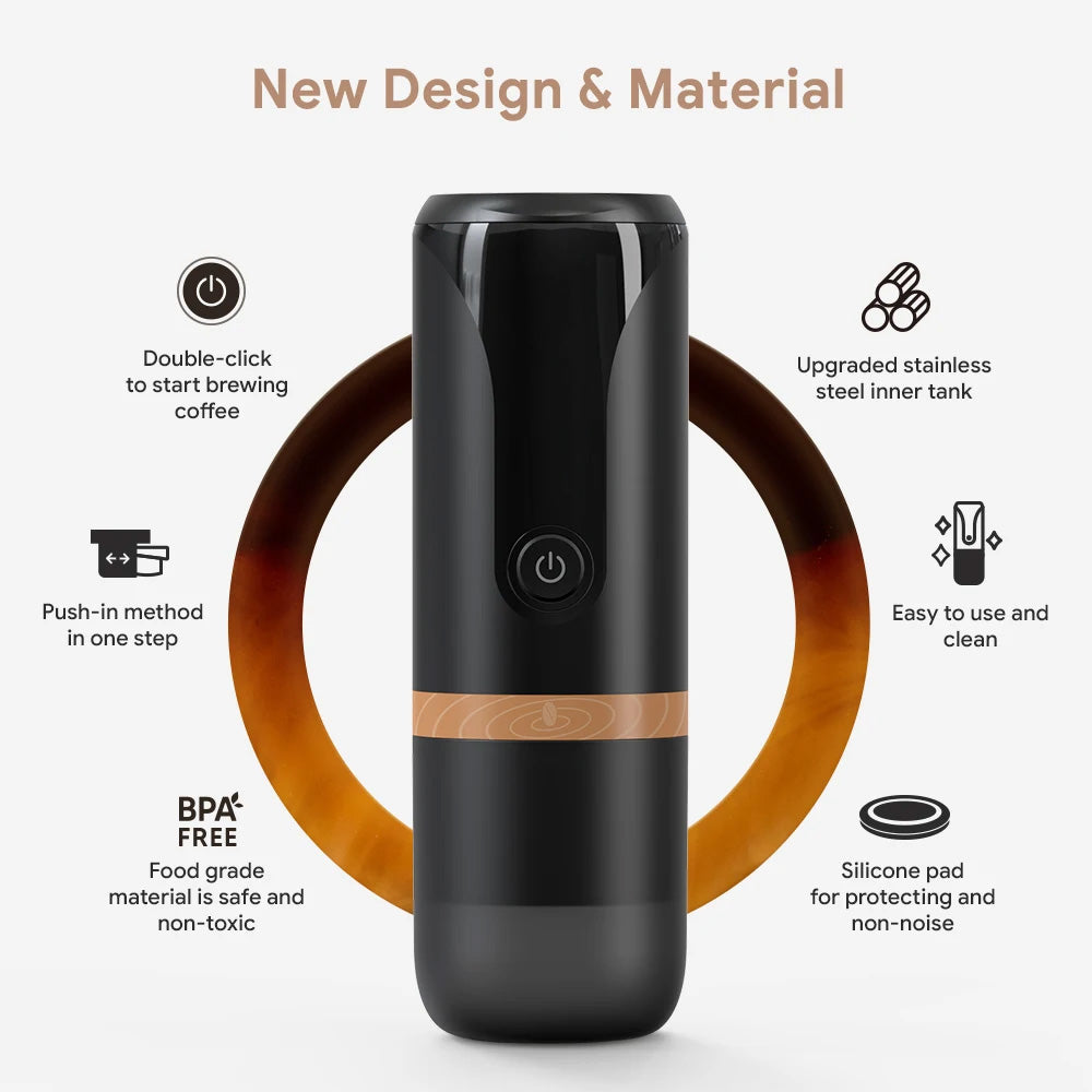 Electric Cold/Hot Portable Capsule/Coffee Machine